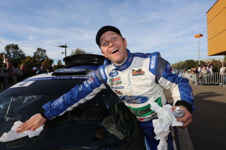 Petter Solberg in Mexiko