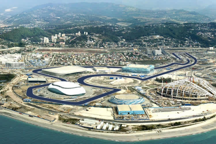 Sebastian Vettel und David Coulthard waren bereits in Sotschi