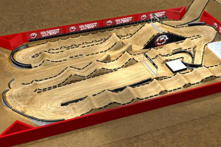 Das neue Streckenlayout in Paris-Bercy