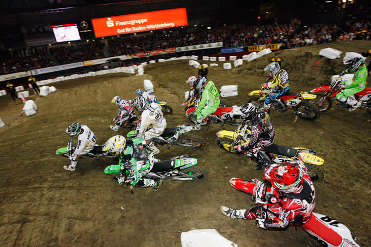 Das Supercross in München: Ein Action-Garant