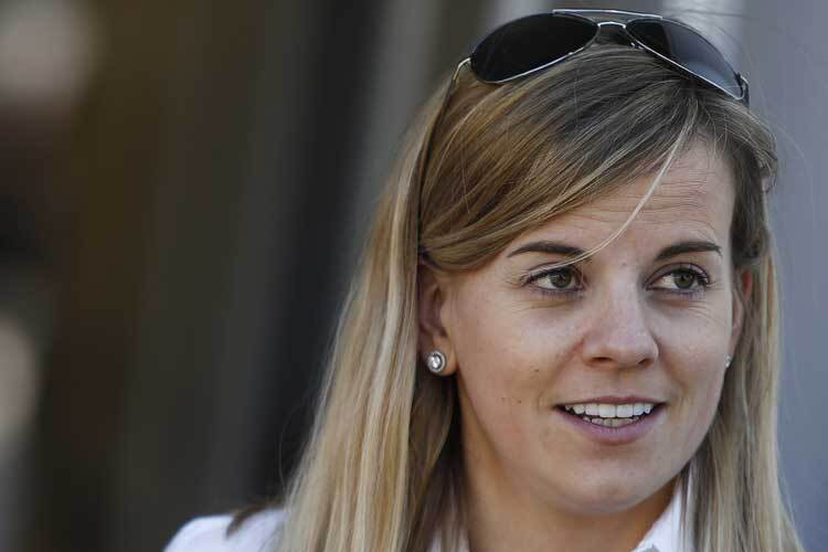 Susie Wolff widerspricht Stirling Moss entschieden