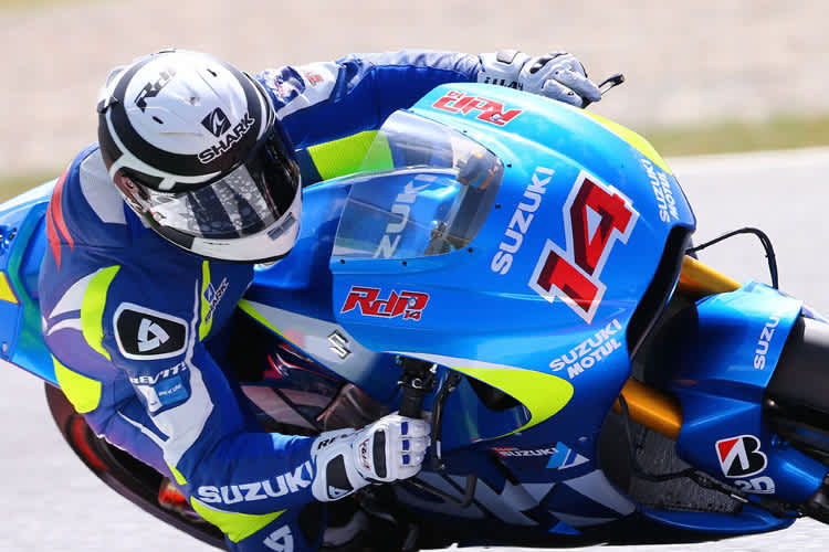 Randy de Puniet auf der Suzuki