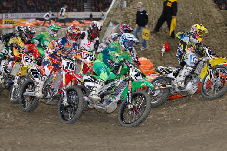 In deutschen Hallen geht es eng zu