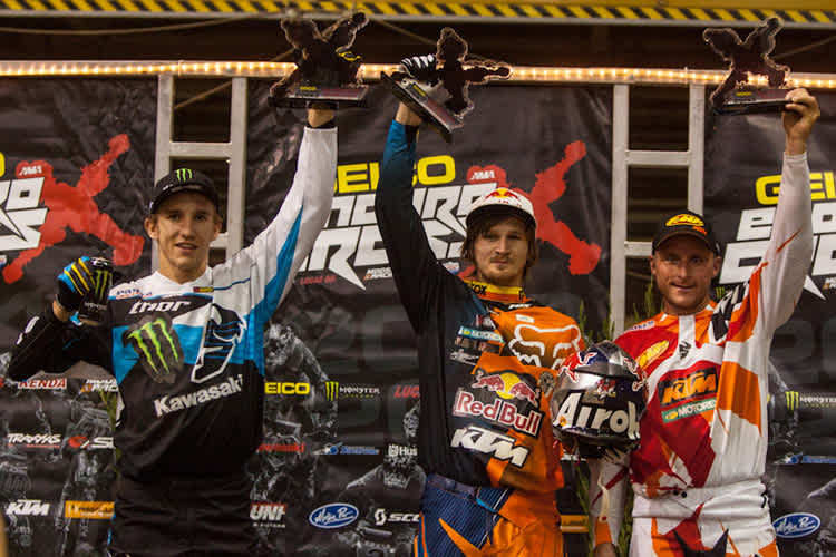 Taddy Blazusiak: Platz 5 in Las Vegas.