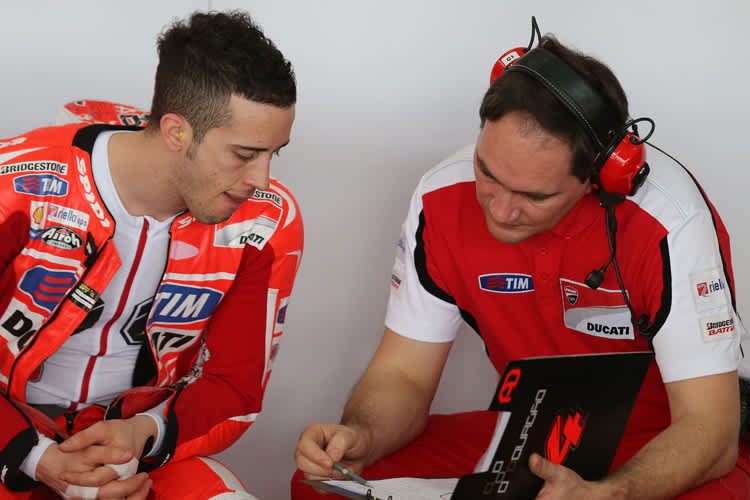 «Techniker brauchen Feedback», weiß Dovizioso