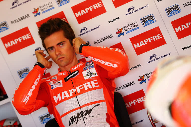 Suter-Pilot Nico Terol machte am Freitag Fortschritte