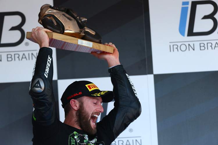 Endlich Weltmeister! Wir gratulieren Tom Sykes und Kawasaki
