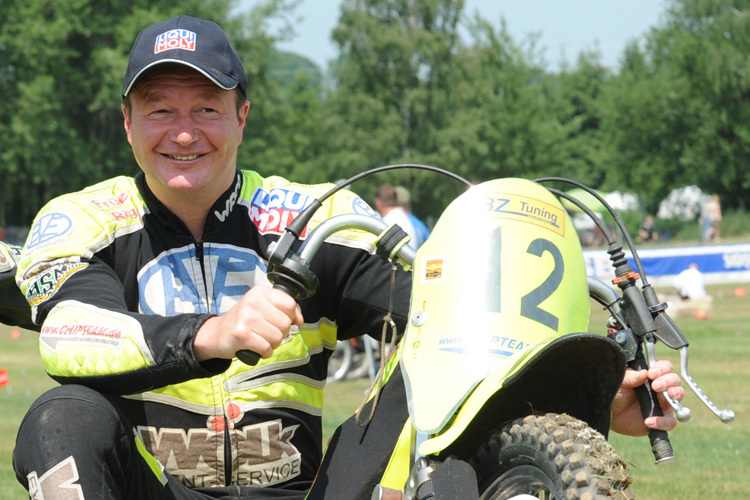 Tommy Kunert (vorne) machte es der Konkurrenz nicht leicht.