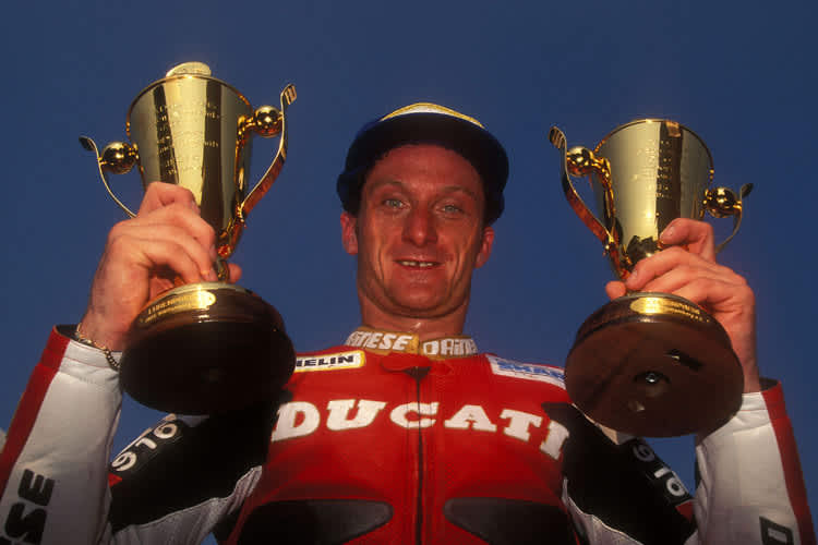Trophäensammler Carl Fogarty