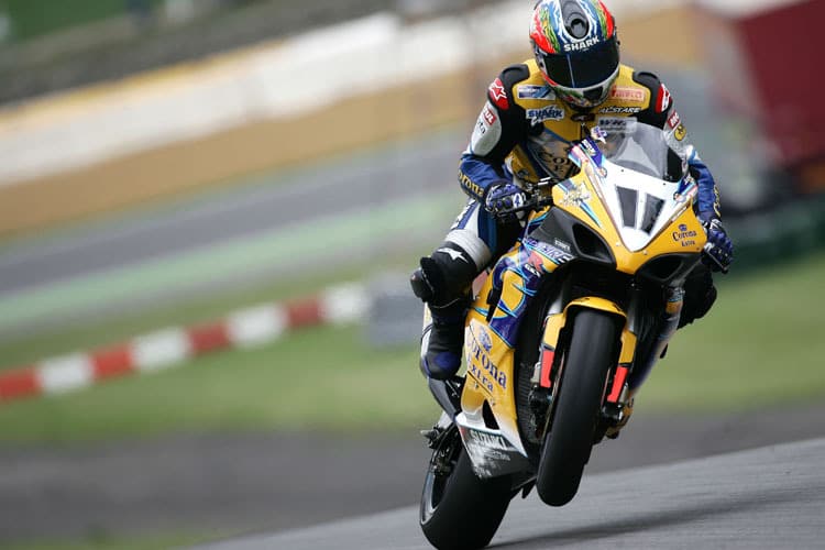 Troy Corser liess 2005 Suzuki jubeln