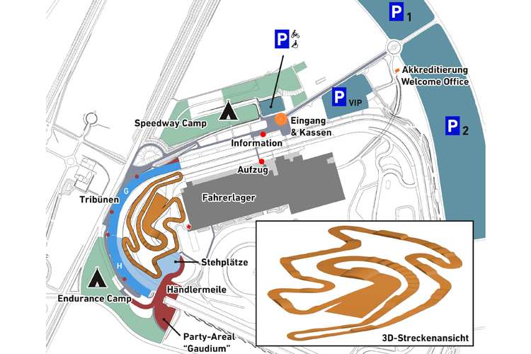 Übersichtsplan: So präsentiert sich die Situation bei der MX-WM auf dem EuroSpeedway