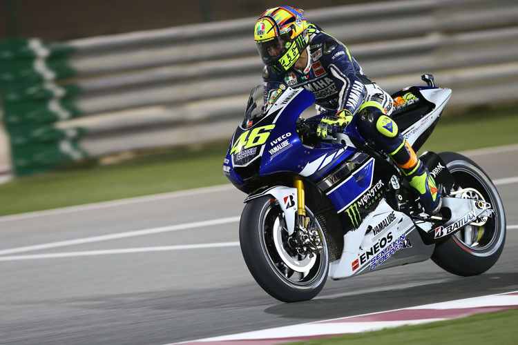 Valentino Rossi: Yamaha-Einstand mit Rang 2