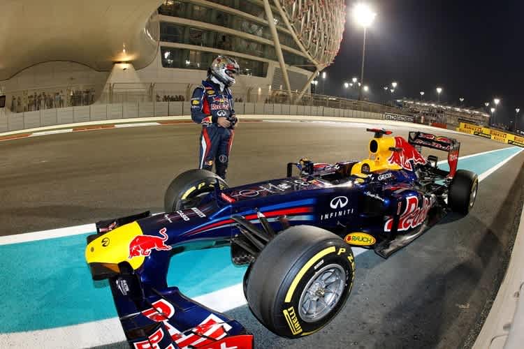 Sebastian Vettel zum Schluss des Qualifiyings