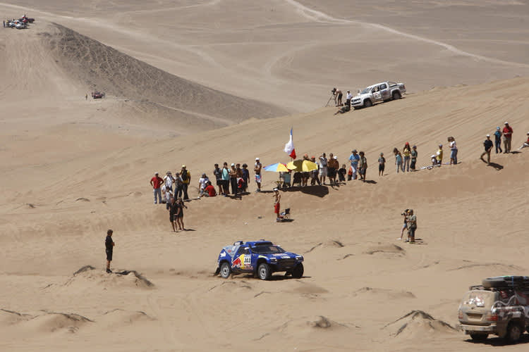 Leader Sainz erzielte seinen Tagessieg