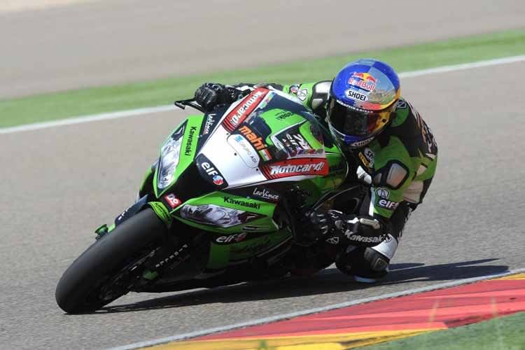 Kenan Sofuoglu auf der ZX-10R in Aragón