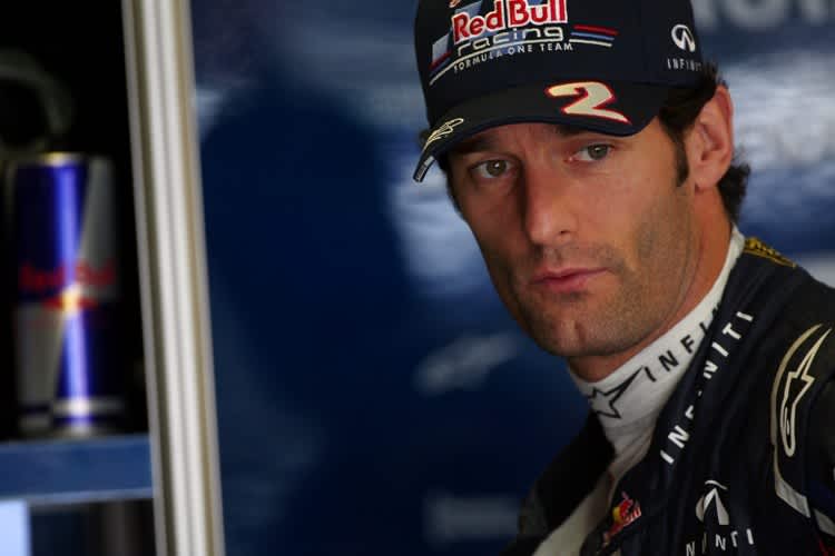 Webber fehlen sieben Zehntel auf Vettel