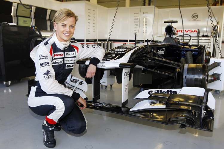 Williams-Entwicklungsfahrerin Susie Wolff