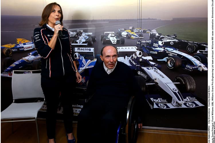 Claire und Frank Williams