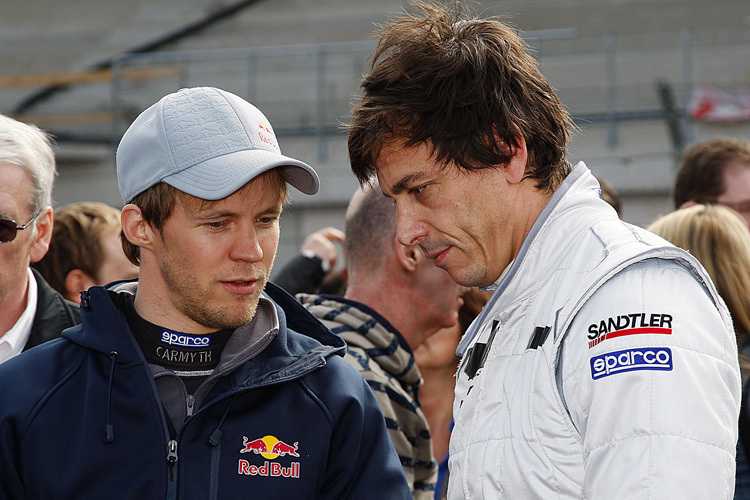 Toto Wolff (re.) ist ab sofort Teilhaber bei Williams.