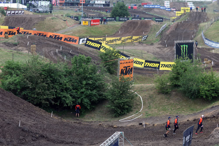 Die Streckenvorbereitungen sind abgeschlossen