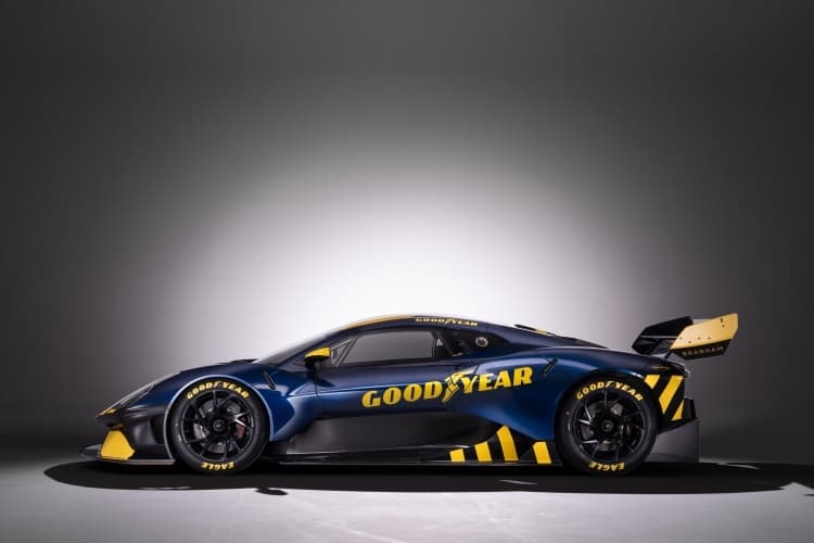 Der Brabham BT62 im Design von Goodyear