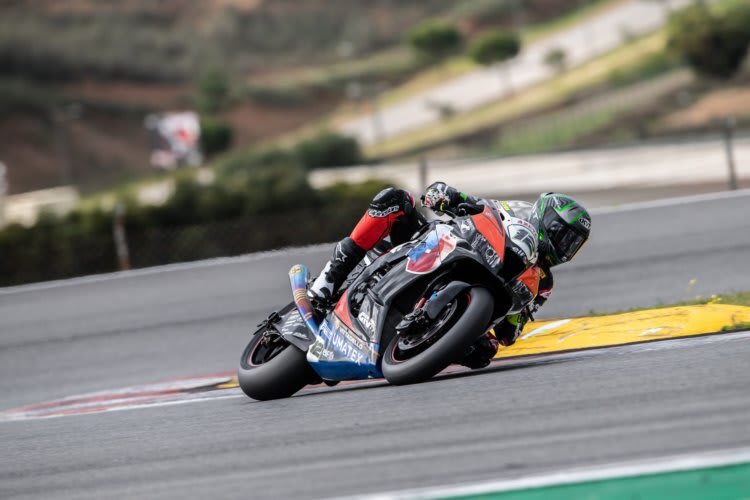 Xavi Fores mit der Puccetti Kawasaki