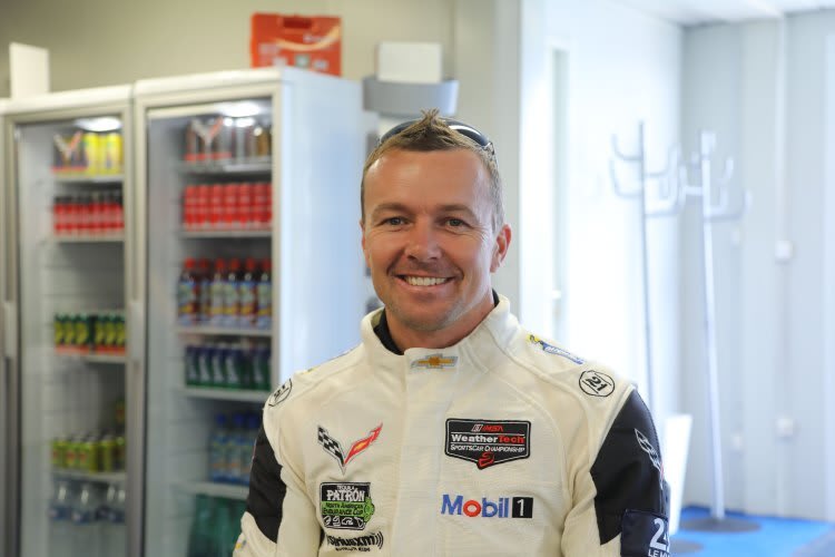 Im Corvette-Dress: Marcel Fässler