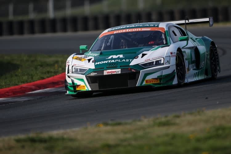  Absolute Bestzeit beim ADAC GT Masters in Oschersleben für den Audi R8 LMS von Dries Vanthoor