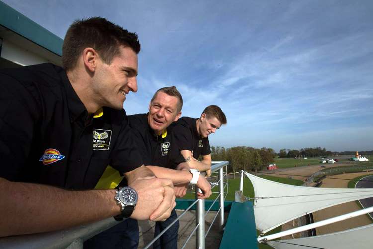 Tommy Hill, Chris Walker und Danny Buchan (v.l.)