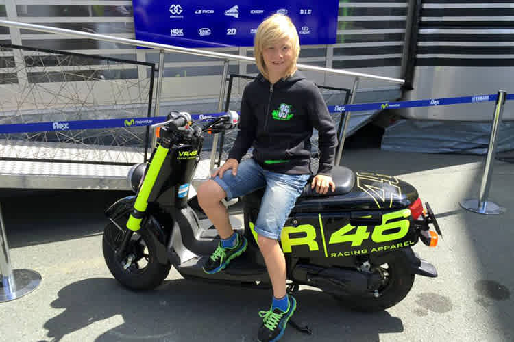 Nachwuchshoffnung Joshua Bauer (12) aus Limbach im Vogtland