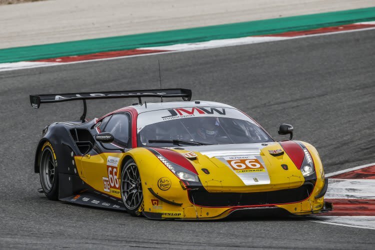 Schnellster GTE: Der Ferrari 488 von JMW Motorsport