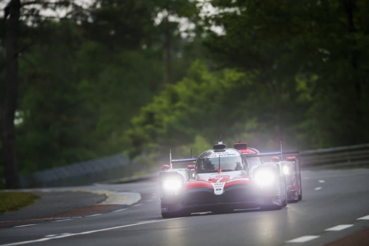 Bestzeit im freien Training zu den 24h von Le Mans für den Toyota TS050 Hybrid