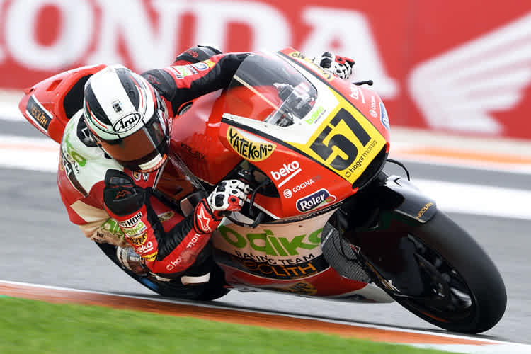 Moto2-EM-Champion Edgar Pons feierte in Valencia seinen siebten Saisonsieg