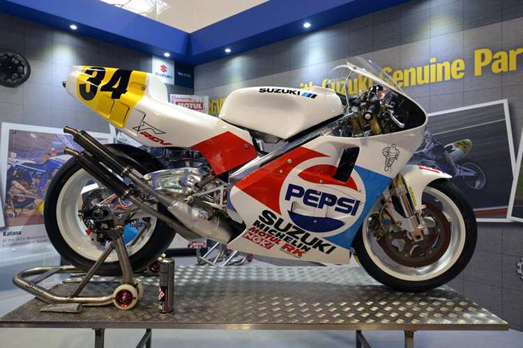 Wie neu: Die Suzuki RGV500 von Kevin Schwantz