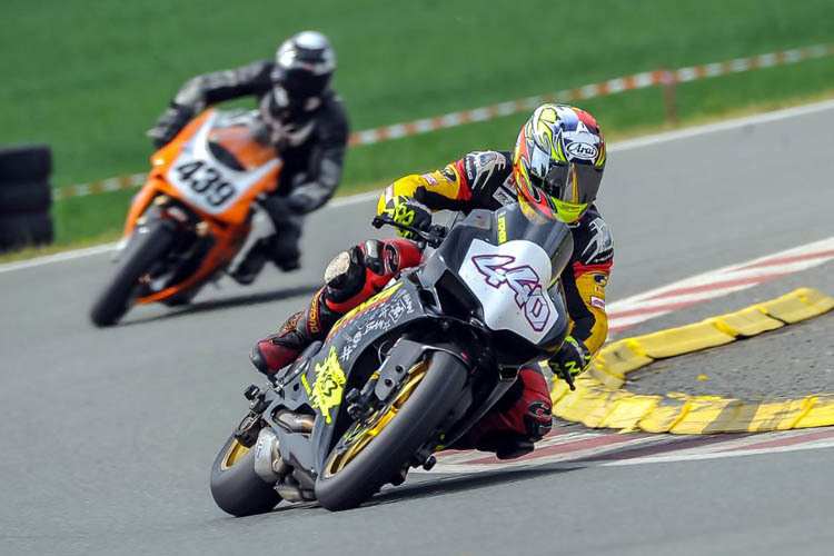 ProThunder-Doppelsieger Stephan Lange vor Hans Paßberger  