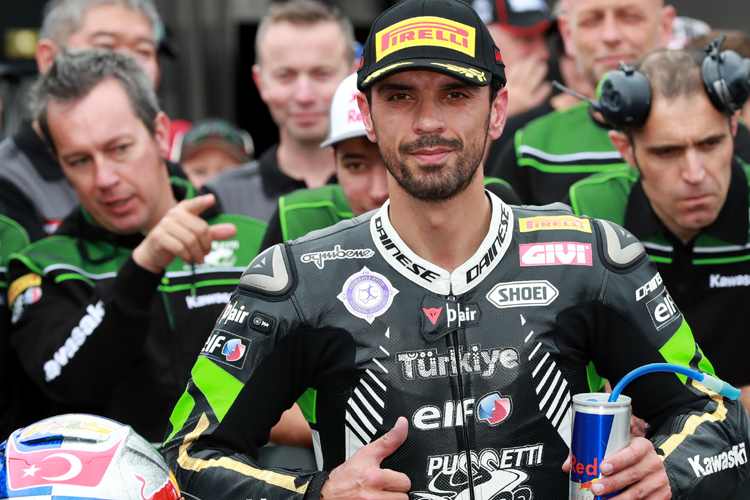 Teamchef Manuel Puccetti (links) und Kenan Sofuoglu