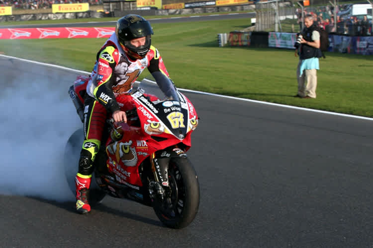 Shane Byrne (Ducati) ist der erfolgreichste BSB-Pilot aller Zeiten