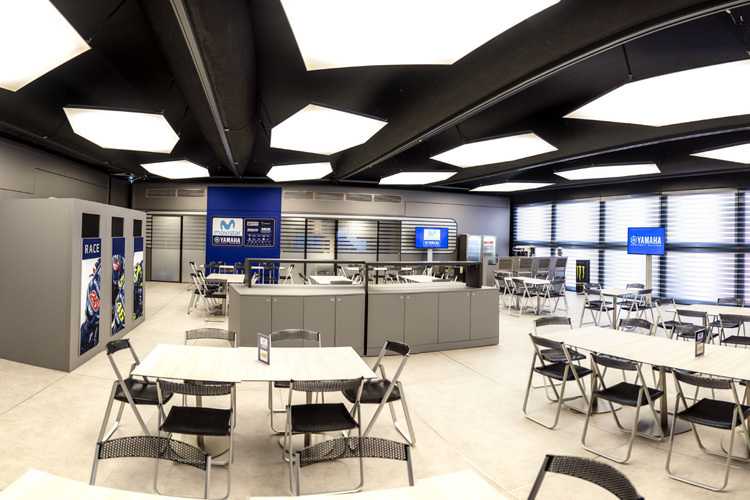 Der zentrale Bereich der neuen Yamaha- Hospitality