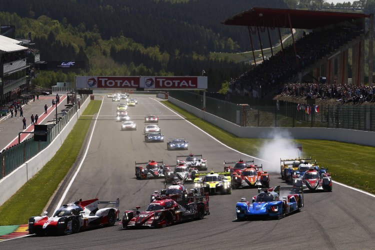 Heiße Startphase bei der FIA WEC in Spa-Francorchamps