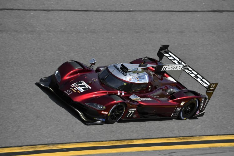 Ganz klar der Favorit bei den 24h von Daytona: Der Mazda DPi