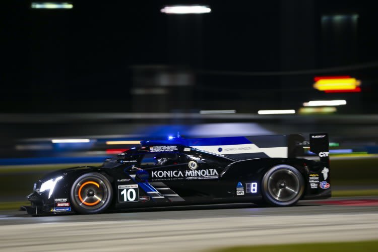 Aktuell vorne bei den 24h von Daytona: Der Cadillac DPi von WTR
