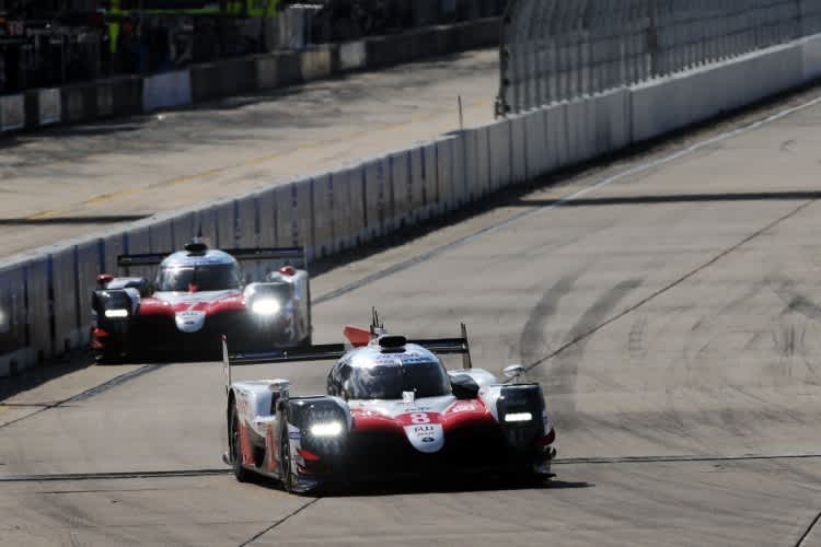 Beide Toyota TS050 Hybrid dominierten das Rennen der FIA WEC in Sebring