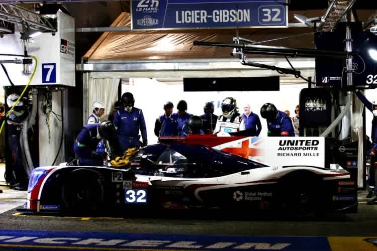 Der Ligier JS P217 von United Autosports bei den 24h von Le Mans 2019