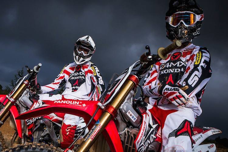 2015 sollen keine dunkle Wolken über 24MX Honda Racing hinwegziehen