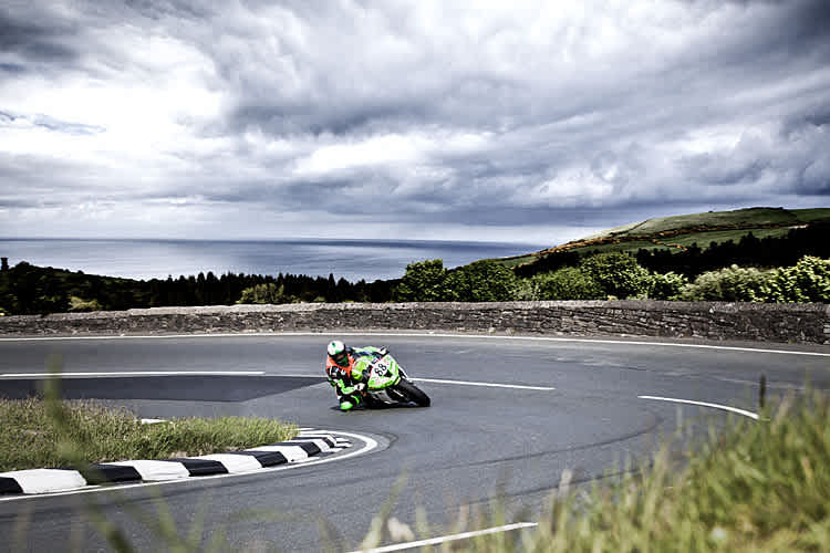 Horst Saiger bei seiner TT-Premiere