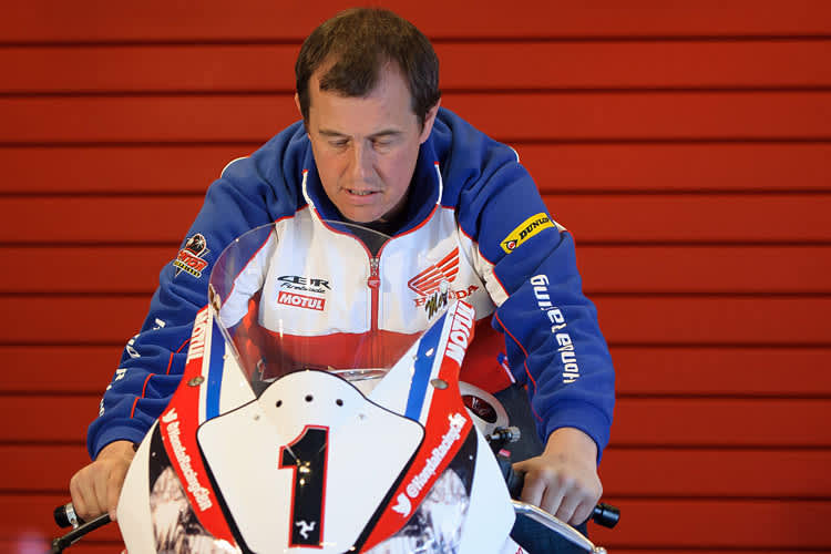 John McGuinness: Erster Test nach seinem Trainingsunfall