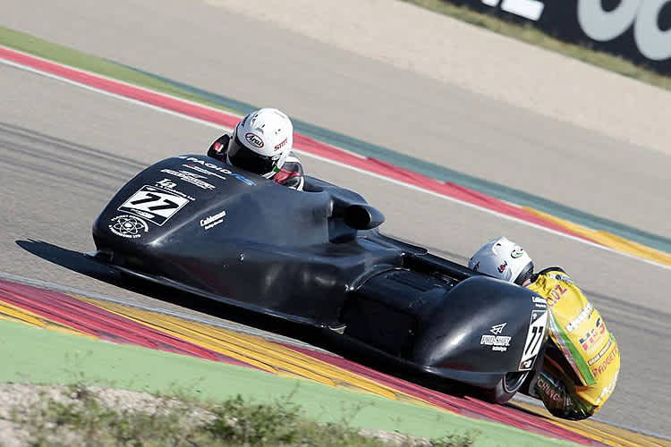 Tim Reeves mit Gregory Cluze