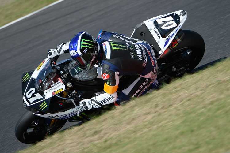 Broc Parkes ist auch in Oschersleben für Monster Energy Yamaha am Start