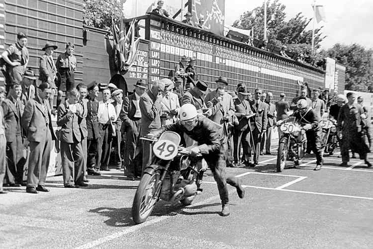 Start ins denkwürdige Rennen