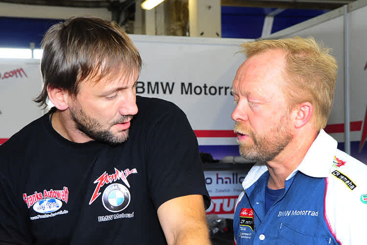 Rico Penzkofer (li) und Werner Daemen spannen zusammen